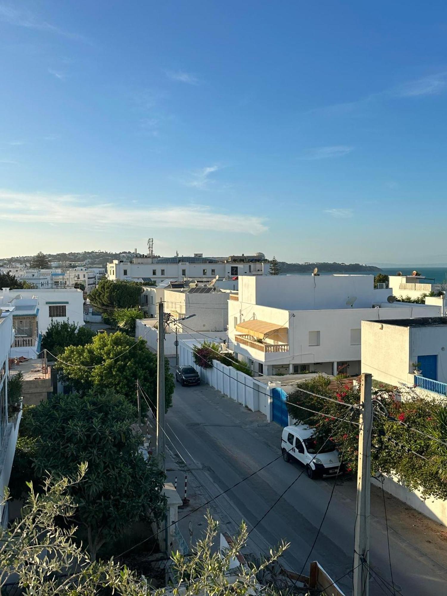 Luxeux Et Ideal A Marsa Plage Vue Sur Mer Daire La Marsa Dış mekan fotoğraf